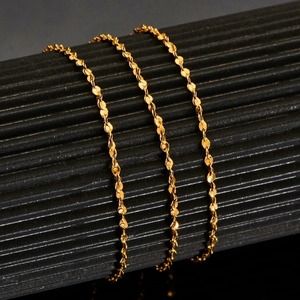 Magnifique collier en acier inoxydable, chaîne de luxe couleur or avec étoiles, bijoux étanches, exquis - Product Image 4