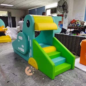 Eibele Équipement <span class=keywords><strong>d</strong></span>'amusement <span class=keywords><strong>d</strong></span>'escalade <span class=keywords><strong>d</strong></span>'intérieur en gros <span class=keywords><strong>Jeux</strong></span> pour enfants Mini aire de jeu intérieure souple pour garderie préscolaire - Product Image 2