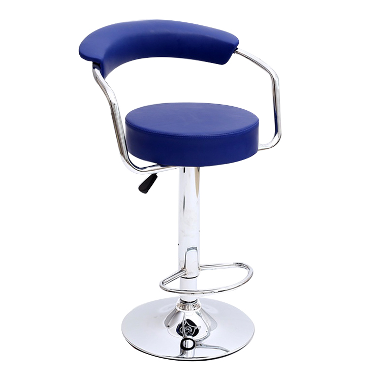 Лучшая цена, алюминиевая мебель для помещений и улицы, Промышленный высокий металлический стул, Виндзорский кухонный домашний барный стул