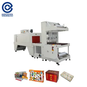 Semi Automatic PE Film Sleeve Shrink Wrap Machine For Bottles And Cans