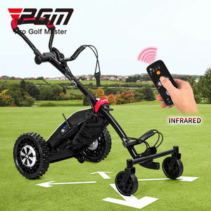 Pgm Qc008 Smart Automatische Ai Golf Trolley Afstandsbediening Elektrische Golf Trolley Met Follow Me - Product Image 1