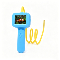 Endoscopes en plastique haute définition pour enfants, caméra d'extérieur, enregistrement vidéo, jouets de photographie pour l'apprentissage après l'école