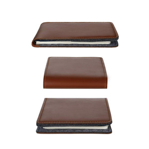 Couverture de carnet, couverture de carnet en cuir PU, porte-cartes de visite, couverture de carnet, couverture de livre - Product Image 5