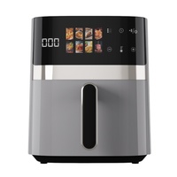 Friteuse à air numérique 6L de haute qualité avec protection contre la surchauffe, multifonctionnelle, saine et intelligente pour la maison