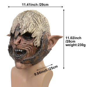 Máscara de Carnaval de Terror, Anillos del Poder, Máscara de Látex de Halloween, Máscara de Fantasma, Bruja, Máscara de Terror para Disfraz de Halloween - Product Image 6