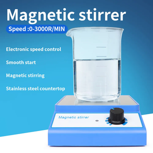 Agitateur magnétique réglable en acier inoxydable HEDAO MR001EU 3L pour laboratoire, plage de 0 à 3000 tr/min, AC100V-240V - Product Image 2