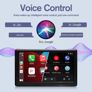 Autoradio multimédia 7 pouces, lecteur vidéo, écran tactile, sans fil, Apple CarPlay, tablette, Android Auto, stéréo, Bluetooth, Navigation - Product Image 3