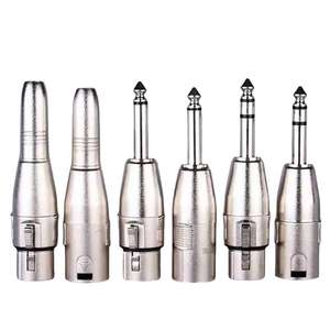 CC035 Yinyu DDP RTS 6,35mm 1/4 "Mono Jack A Adaptador XLR hembra de 3 pines contactos de Metal convertidor de señal de Audio profesional - Product Image 2