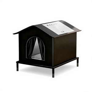 Cama para Gatos de Invierno, Material de Lámina de Aluminio Oxford Sólido, Cálida y Resistente al Frío, Universal para Todas las Estaciones, para Mascotas - Product Image 2