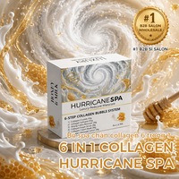 Kit de Spa pour les Pieds 6-en-1 au Collagène et Lait Crémeux, Fournitures de Salon en Gros, Coffret de Pédicure Personnalisable avec Votre Marque