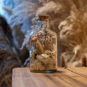 Décoration de table de mariage à la maison cadeaux d'anniversaire fleurs sauvages séchées terrarium fleurs conservées dans des bocaux en bouteille - Product Image 5