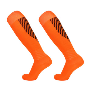 Personnalisé Athlétique Vert Antidérapant Terry Crew Sports Athlétisme Antidérapant Coussinets Sport Football Football Chaussettes En Gros - Product Image 5