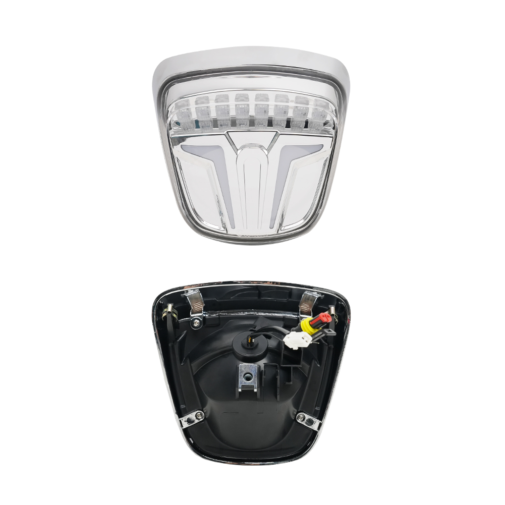 Carbon Fiber Tail Light Cover For Vespa Sprint Primavera 150 2018-2020 - LED Taillight Guard