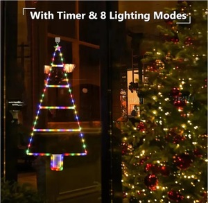 屋外USB電源クリスマスデコレーションライト多色ツリーLEDライト防水ナイトライト - Product Image 3