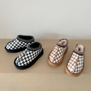 Nuevas <span class=keywords><strong>Botas</strong></span> de Nieve <span class=keywords><strong>para</strong></span> Niños, Estilo Étnico, de Cuero, con Forro de Algodón Cálido, <span class=keywords><strong>para</strong></span> Invierno, <span class=keywords><strong>para</strong></span> Niños y <span class=keywords><strong>Niñas</strong></span> - Product Image 1