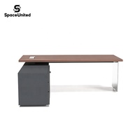 Meubles de bureau de direction de luxe en métal, vente en gros d'usine SpaceUnited, mobilier de bureau administratif
