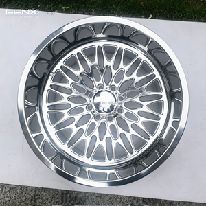 Rines de Aluminio Forjado Cromados Personalizados para Camioneta, 20x12 22x12 24x14 26x14 28x16 8x170 8x180 Pulgadas, 6x135 6x5.5 5x127 - Product Image 4
