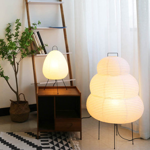 Art Light Japanese Style Lamp Wind <strong>Paper</strong> Lamp Chandelier <strong>Rice</strong> <strong>Paper</strong> Night Light Ball Lantern Retro Tea Room Living Bedroom Decor - Product Image 4