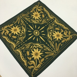 Écharpe Bandana Impression Paisley Peigne Doux Bandana en Coton <span class=keywords><strong>Hanker</strong></span> Chief - Product Image 3