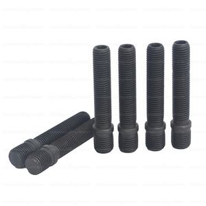 Livraison à temps 10pcs 62MM Long 12x1.5 à 12x1.5 Conversion de boulon de roue étendu <span class=keywords><strong>noir</strong></span> - Product Image 3