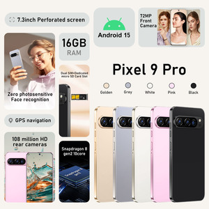 2025 Neue virtuelle Haushälterin V12 Pixe9pro Günstige Smartphones Handys <span class=keywords><strong>Android</strong></span> Smartphone Telefon Gaming Handys 72mp 108mp - Product Image 5