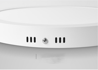 Plafonnier LED ultra-fin à encastrer ou à poser, 6/12/18/24W, pour chambre à coucher, couloir