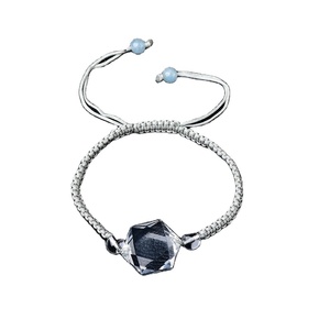 Offre Spéciale bracelet en pierres précieuses naturelles guérisseur pierre hexagone bracelets de quartz clair - Product Image 1