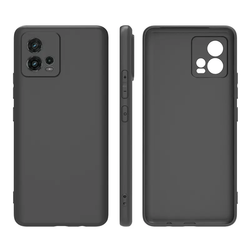 Voor Motorola Moto G73 5G G23 G13 E13 G53 G 5G 2023 Schokbestendig Zwart Zacht Tpu Rugdekking Transparant Hoesje Voor Moto G62 G32