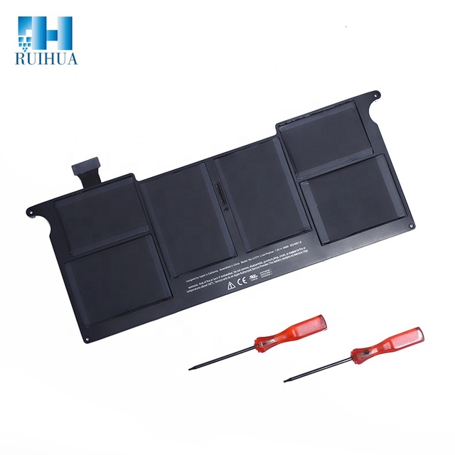RUIHUA High Quantity A1375  Laptop Battery for  MacBook Air 11'' A1370 MC507 MC505LL/A MC506LL/A MC507LL/A  Notebook Battery