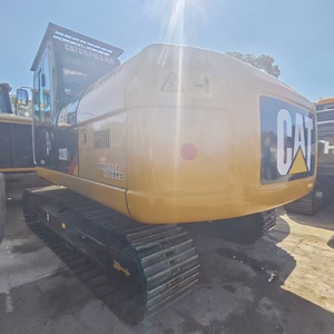 Excavatrice sur chenilles hydraulique Caterpillar 320D2L d'occasion pour la construction minière, moteur, pompe à engrenages, roulement, PLC, 20 tonnes - Product Image 4