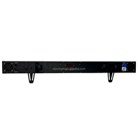 Lumière DMX de barre de rondelles murales LED 18W RGBWA + UV 6in1 avec effet de chasse stroboscopique pour l'éclairage de scène de disco de fond