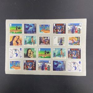 Timbres-poste autocollants <span class=keywords><strong>de</strong></span> première classe du Royaume-Uni, timbres-poste personnalisés du Royaume-Uni, timbres-poste numérotés UV pour le Royaume-Uni - Product Image 2