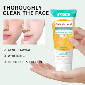 Sữa rửa mặt làm sạch trắng sáng da VC dành riêng cho nữ, dưỡng ẩm sâu, dịu nhẹ, làm nhỏ lỗ chân lông, trị mụn, chứa axit salicylic - Product Image 4