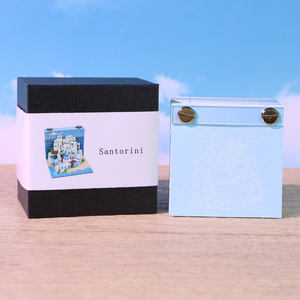 Nghệ thuật 3D giấy điêu khắc <span class=keywords><strong>Memo</strong></span> Pad mốc lấy cảm hứng từ sưu tập notepad cho bàn trang trí văn phòng phẩm sáng tạo quà tặng - Product Image 6