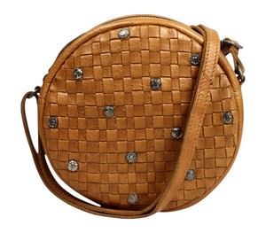 Bolso Bandolera Redondo Tejido a Mano para Mujer, Bolso Circular de Paja, Ligero, Estilo Boho, para la Playa o Viajes - Product Image 3