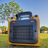 Mini-chargeuse compacte EPA YANMAR Euro 5 à prix abordable, cabine, moteur diesel, chargeuse sur pneus, certifiée CE, composants principaux : pompe, godet de 0,4 m, garantie 1 an