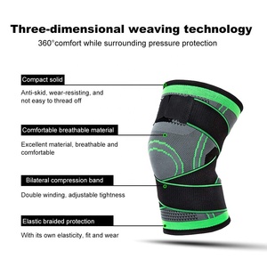 Hot Sale <strong>Knee</strong> Pain Relief Breathable Elastic <strong>Knee</strong> <strong>Support</strong> <strong>Strap</strong> - Product Image 4