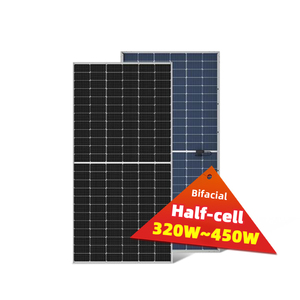 แผงโซลาร์เซลล์เยอรมันใหม่เอี่ยม 335W 435W 455W แบบสองหน้า สีดำล้วน เยอรมัน 435W-455W โซลาร์เยอรมัน 435W-455W - Product Image 1