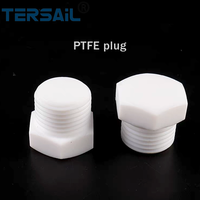 Bouchon hexagonal en PTFE de haute qualité, résistant aux hautes températures et à la corrosion, M3m6m10