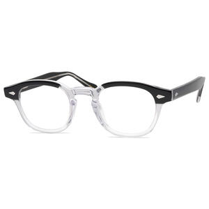 Japon tarzı fantezi gözlük çerçevesi retro perçin gözlük moda şeffaf çerçeve gözlük şeker renkler - Product Image 5