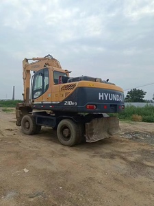 Excavadora de Ruedas Hyundai210 210W-9T de Segunda Mano en Venta, Excavadoras de Ruedas Usadas Originales 210w-7 - Product Image 5