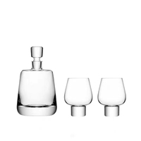 Juego de Decantador de Whisky con Diseño Nuevo 2024 con 2 Vasos para Licor
