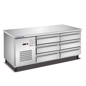 Bán nóng Tủ đông Đồng ống giữ tươi Tủ đông đông lạnh nhiệt độ kép bàn làm việc thương mại Tủ đông bàn làm việc - Product Image 2