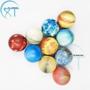 Venta Caliente Transfronteriza: Pelota de Espuma de 63mm con 8 <span class=keywords><strong>Planetas</strong></span>, Juguete Educativo Cognitivo para Niños, Pelota Antiestrés Planetaria - Product Image 2