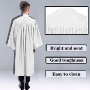 4ourcostumes - Túnica de Juez Unisex para Halloween, Azul Rey Brillante, Disfraz de Cosplay para Iglesia, Túnicas de Coro para Adultos - Product Image 5