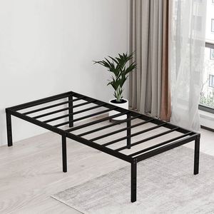 WEKIS Factory Wholesale 14" Height Modern TWIN/FULL/QUEEN/KING High <b>Platform</b> Twin Size <b>Bed</b> <b>Frame</b> Contemporary <b>Bed</b> <b>Frame</b> - Product Image 1