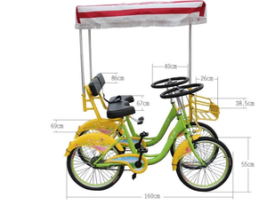 Bicicletta da gioco essenziale leggera e salvavita per il turismo da viaggio per 2 uomini - Product Image 2