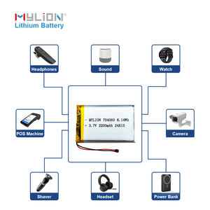 Полимерная аккумуляторная батарея 3,7 В 704060 2200 мАч Li-PO для взвешивания Bluetooth - Product Image 4
