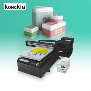 Imprimante UV à plat 3D Kongkim 60x90cm XP600 I3200 1-4 têtes pour <span class=keywords><strong>impression</strong></span> <span class=keywords><strong>sur</strong></span> coques <span class=keywords><strong>photo</strong></span>, mugs, cylindres, verre, acrylique - Product Image 2