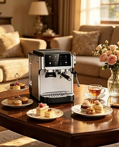 <span class=keywords><strong>เครื่อง</strong></span><span class=keywords><strong>ชง</strong></span><span class=keywords><strong>กาแฟ</strong></span>เอสเพรสโซแบบมืออาชีพ 20 บาร์ 1800 วัตต์ |   <span class=keywords><strong>เครื่อง</strong></span><span class=keywords><strong>บด</strong></span>อเนกประสงค์และ<span class=keywords><strong>เครื่อง</strong></span>ตีฟองนม |   <span class=keywords><strong>เครื่อง</strong></span><span class=keywords><strong>ชง</strong></span><span class=keywords><strong>กาแฟ</strong></span>สแตนเลสขนาด 1.0 ลิตร - Product Image 5